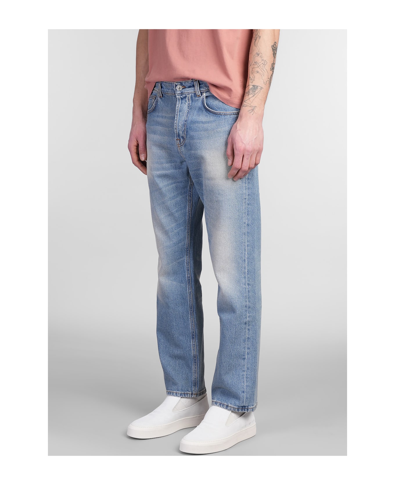 Mauro Grifoni Jeans In Blue Denim - blue