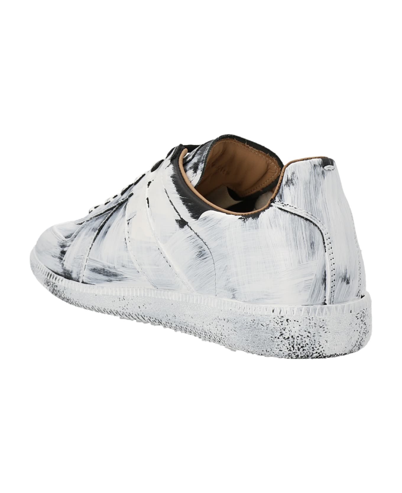 Maison Margiela 'replica' Sneakers - White/Black スニーカー