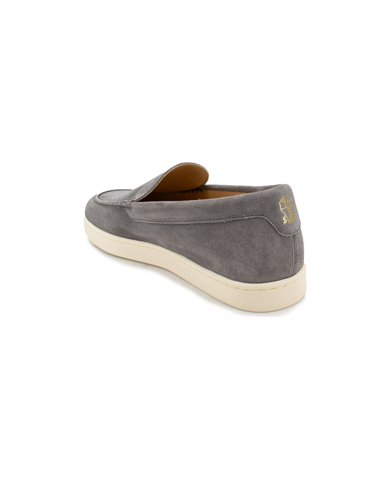 Brunello Cucinelli Round Toe Slip-on Loafers - FUMO