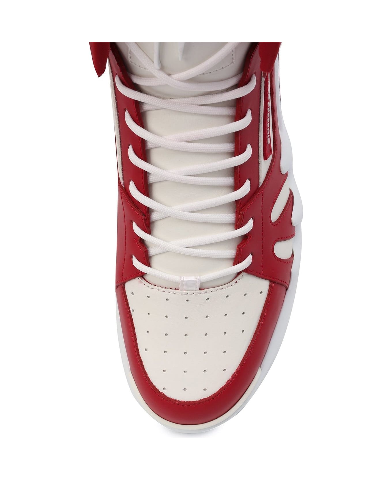 Giuseppe Zanotti Talon High-top Sneakers - Red