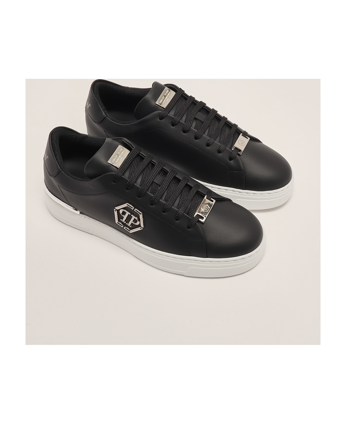 Philipp Plein Lo-top Hexagon Sneaker - NERO