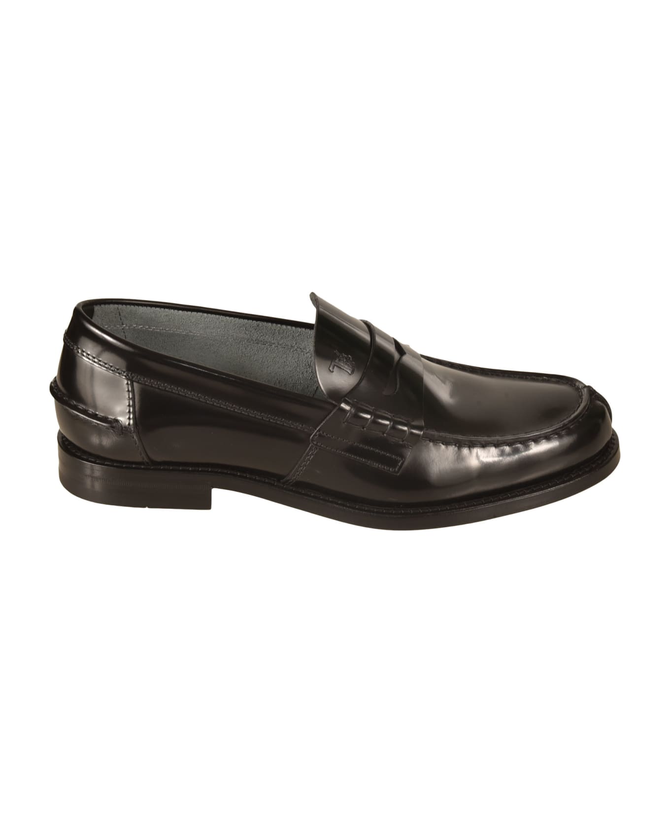 Tod's Logo Stamp Classic Loafers