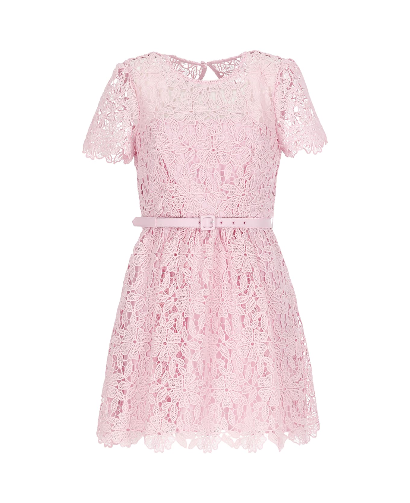 self-portrait Guipure Lace Dress - Pink ワンピース＆ドレス