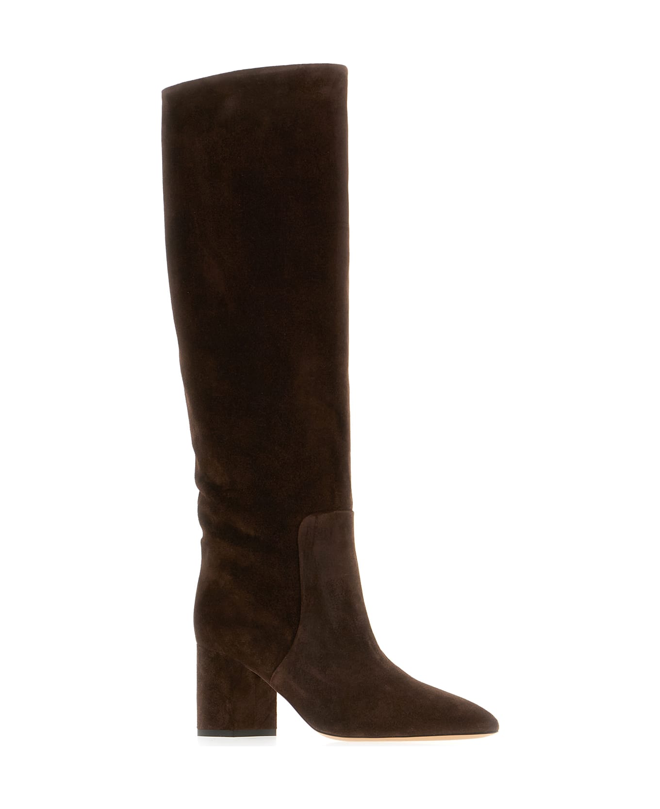 Paris Texas Chocolate Suede Anja Boots - Cioccolato