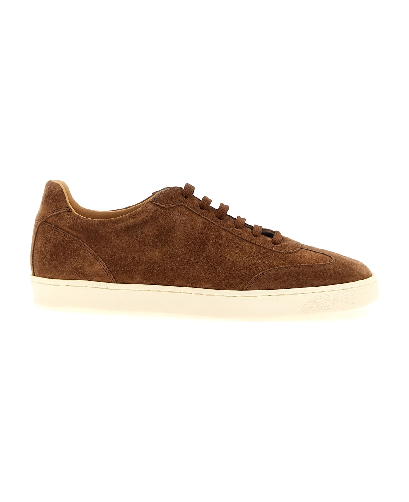 Brunello Cucinelli Suede Sneakers - Brown