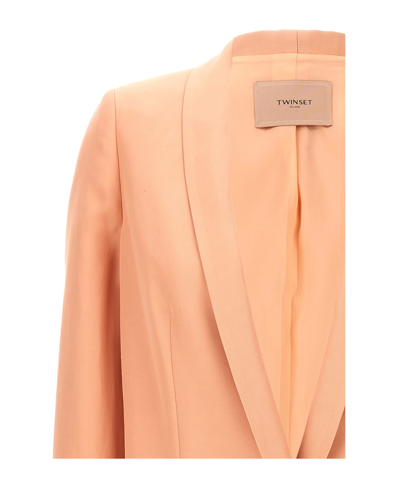 TwinSet Single-breasted Blazer - Pink