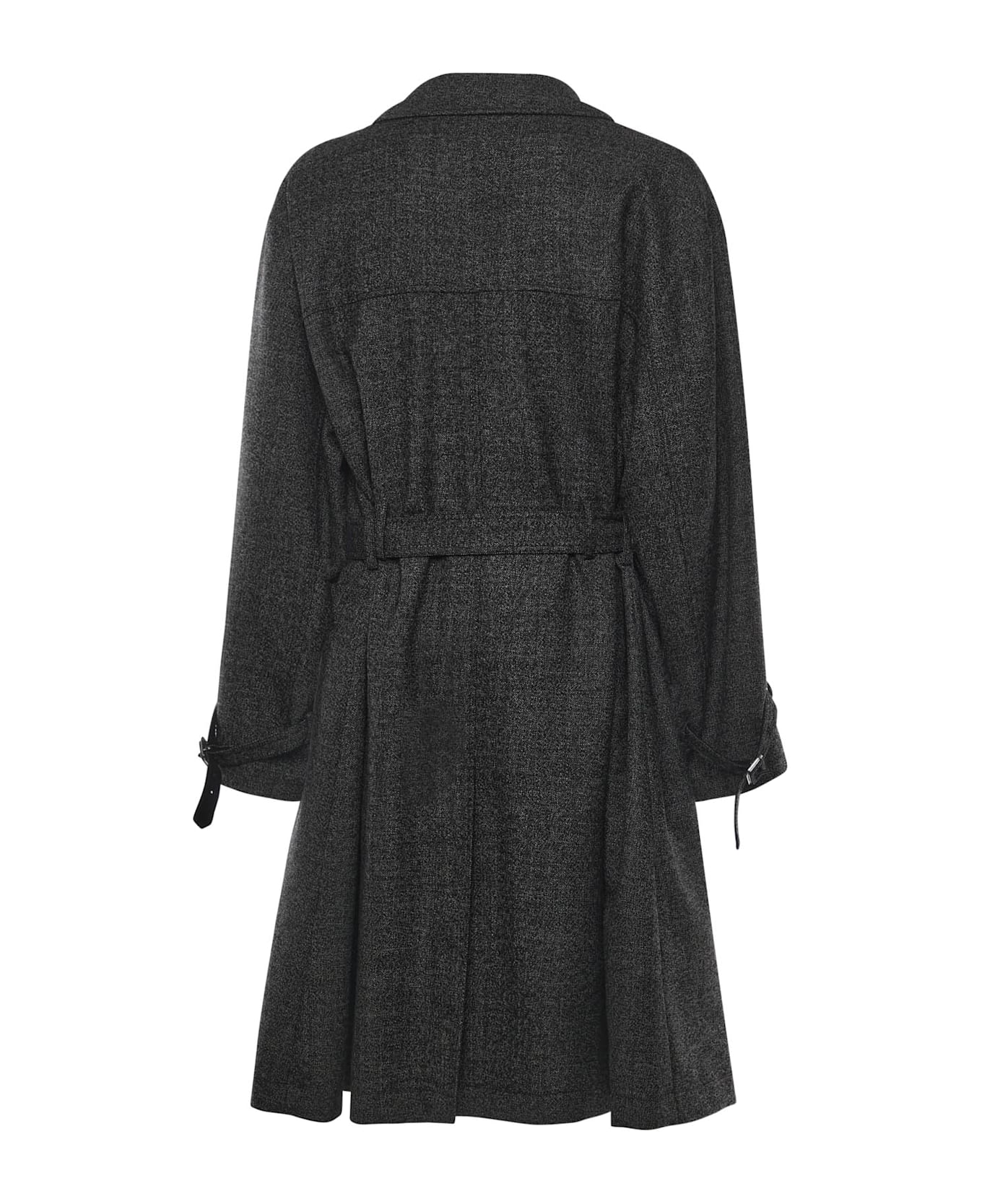 Dolce 
Gabbana Double-breasted Wool Trench Coat - MultiColour