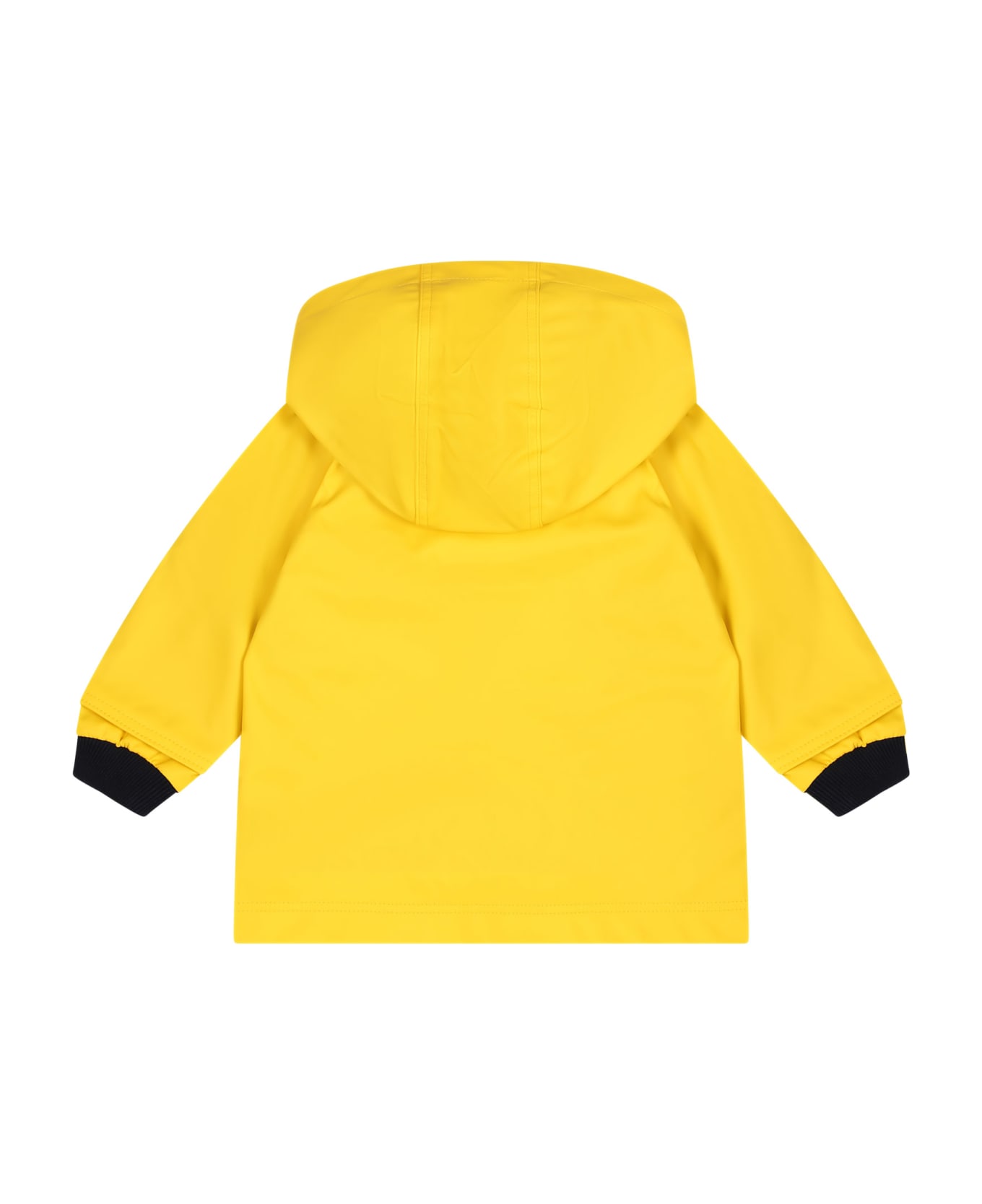 Petit Bateau Yellow Raincoat For Baby Boy - Yellow