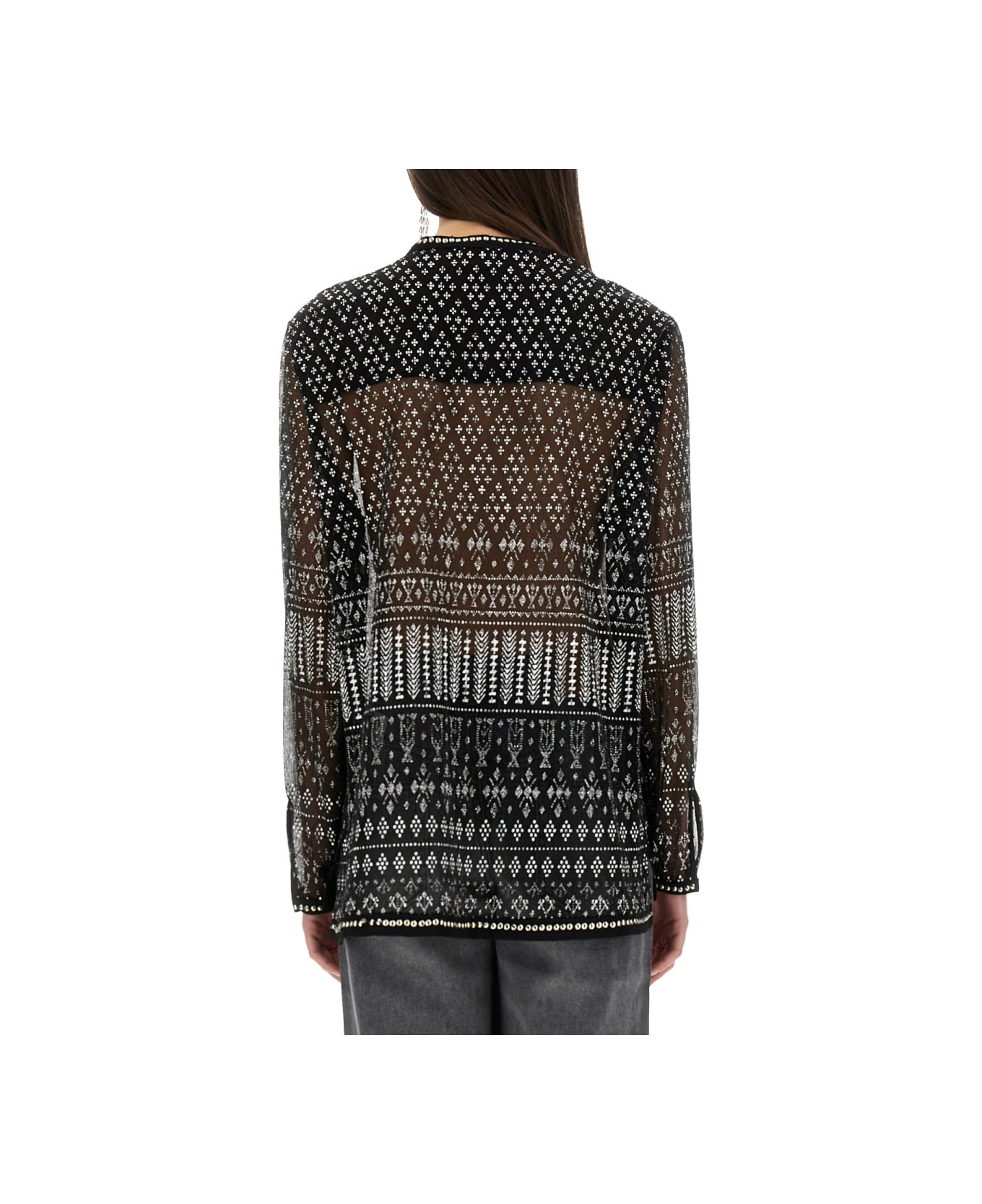 Isabel Marant Top 
nickie
 - BLACK