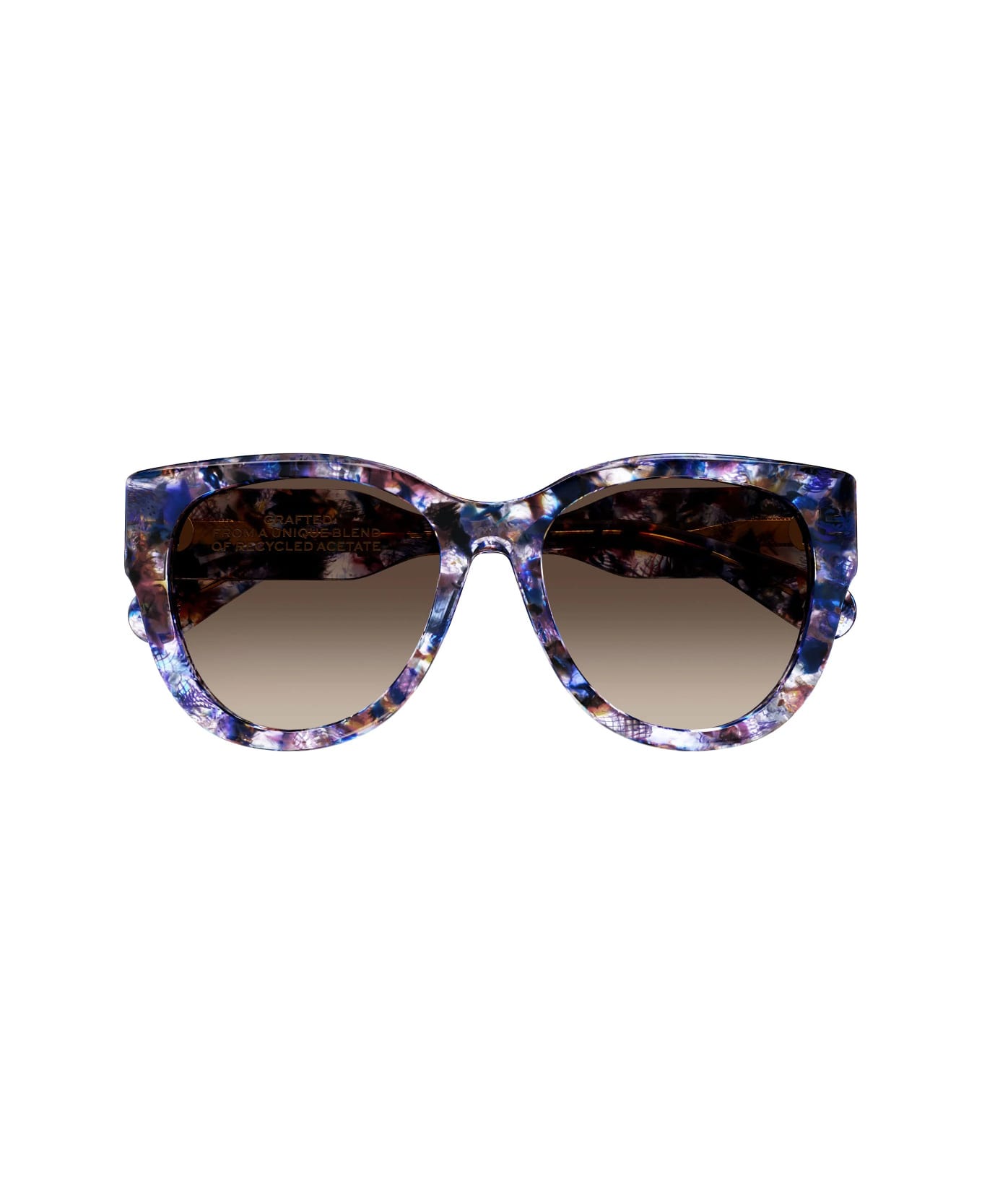 Chloé Eyewear CH0192S 003 Sunglasses - Havana blu サングラス