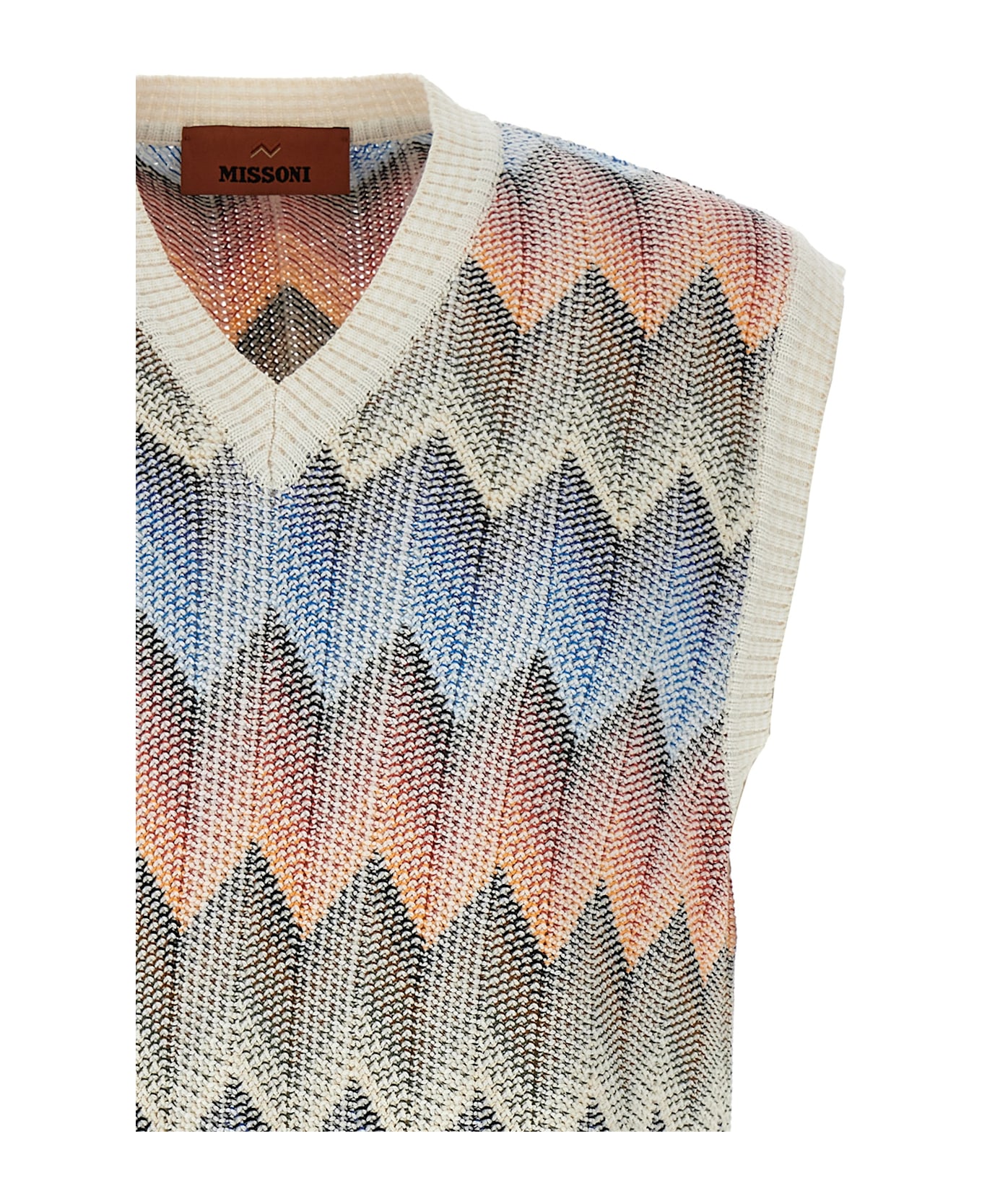 Missoni Chevron Vest - Multicolor