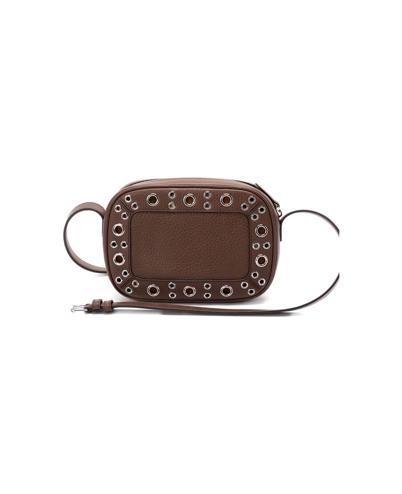 Valentino Garavani Nellcote Leather Crossbody Bag - Brown