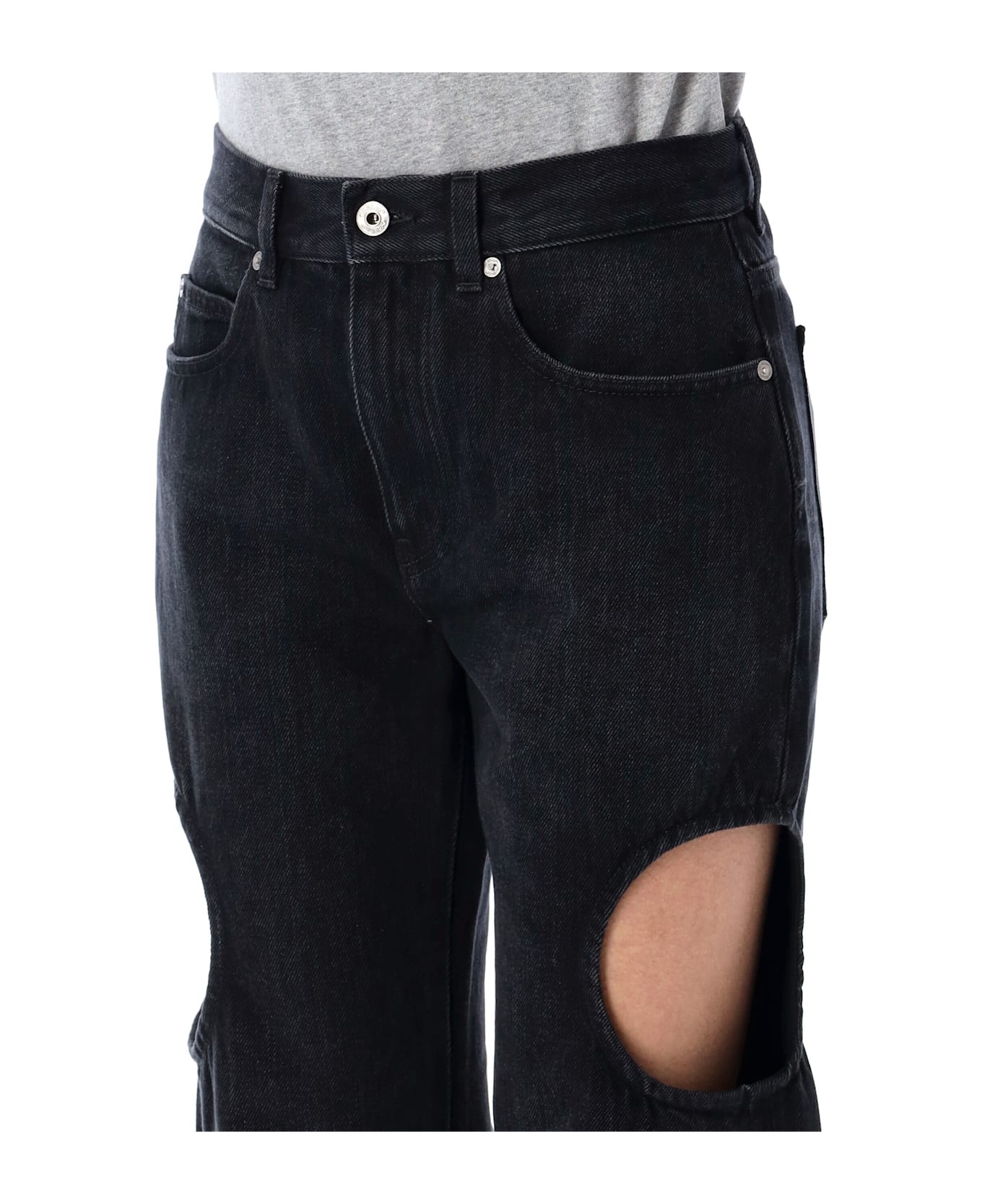 Off-White 
meteor
 Black Denim Jeans - BLACK