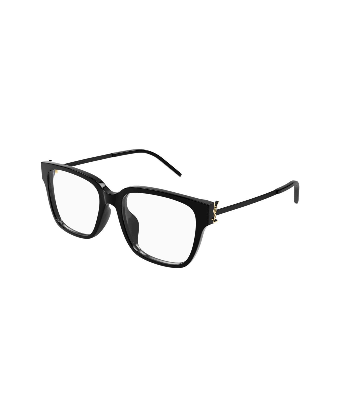 Saint Laurent Eyewear Saint Laurent Sl M48o_a/fn Linea Monogram 001 Black Glasses - Nero