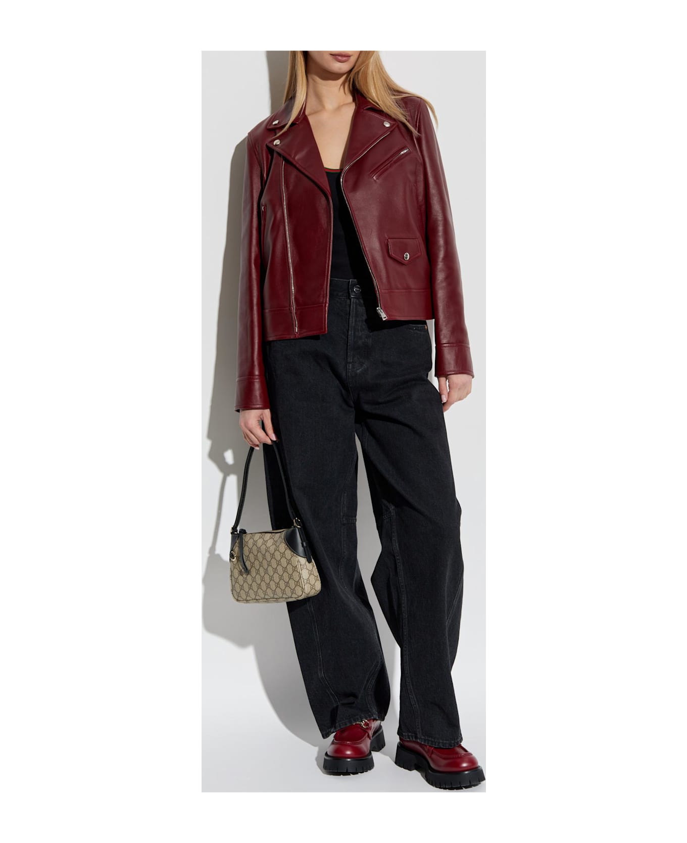 Gucci Wide-leg Jeans - Black