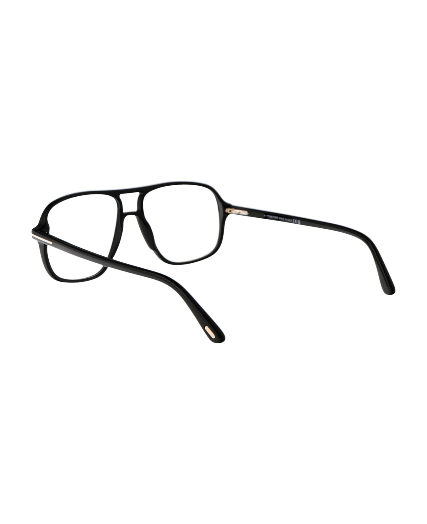 Tom Ford Eyewear Ft5737-b Glasses - 001 Nero Lucido