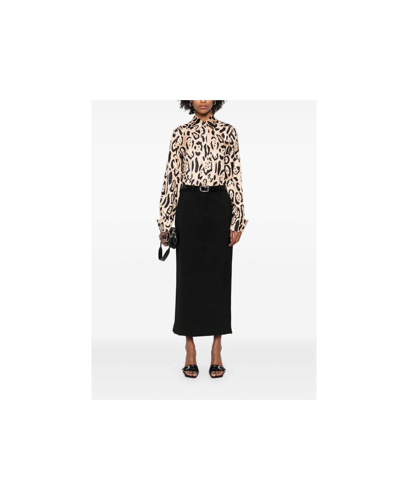 SportMax Shirt - NEUTRALS/BLACK