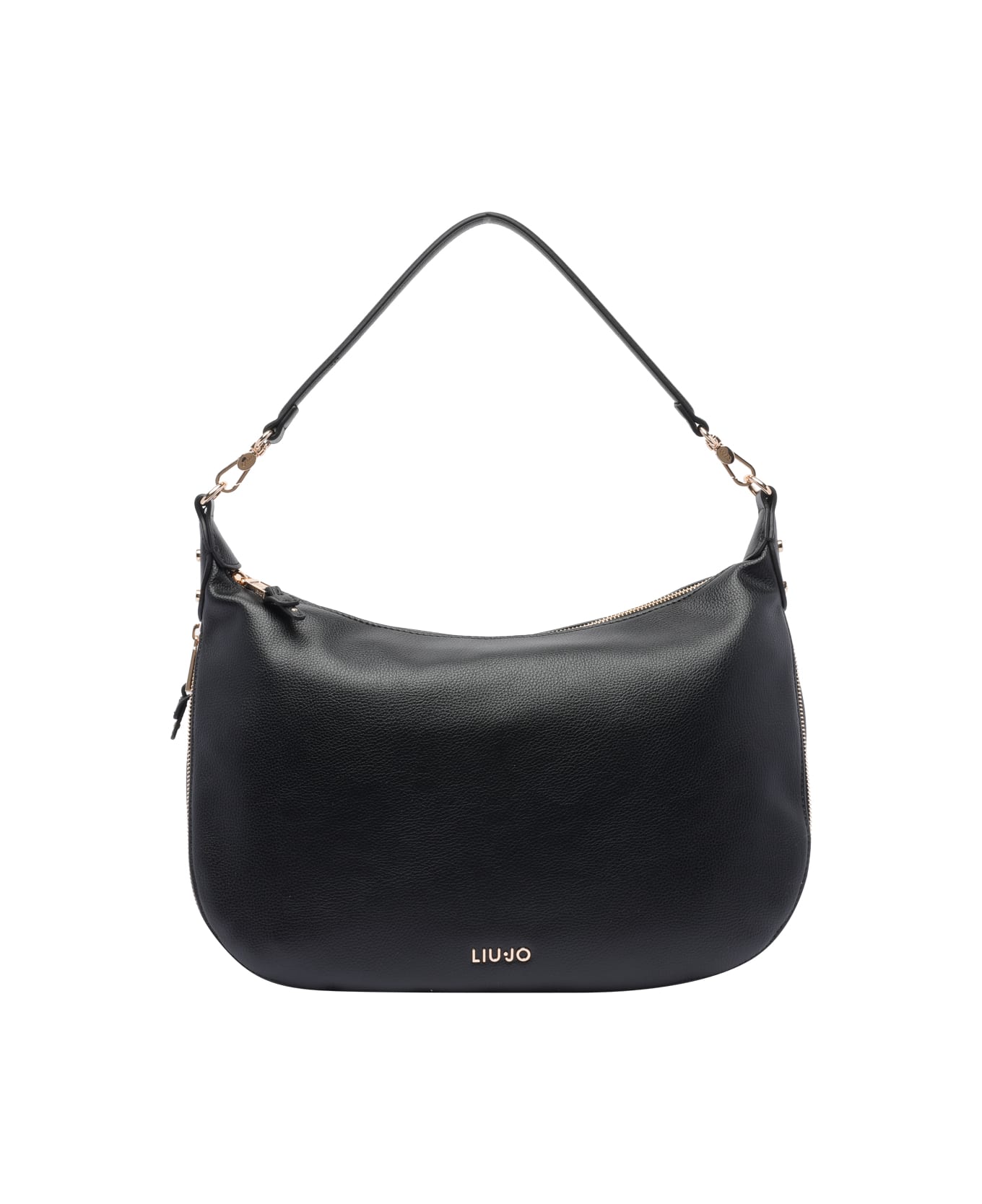 Liu-Jo Logo Shoulder Bag - Black