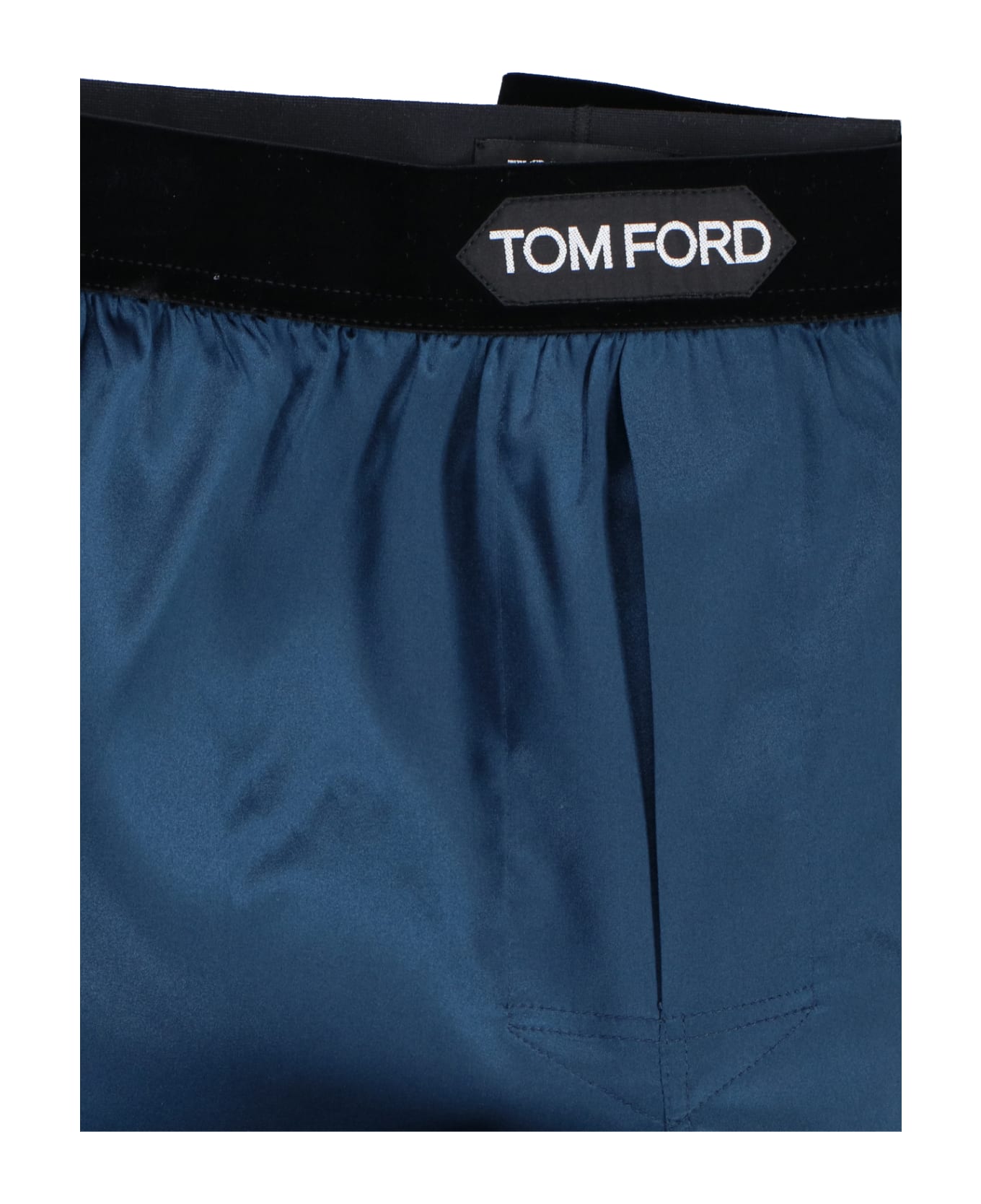Tom Ford Logo Boxer Shorts - Blue