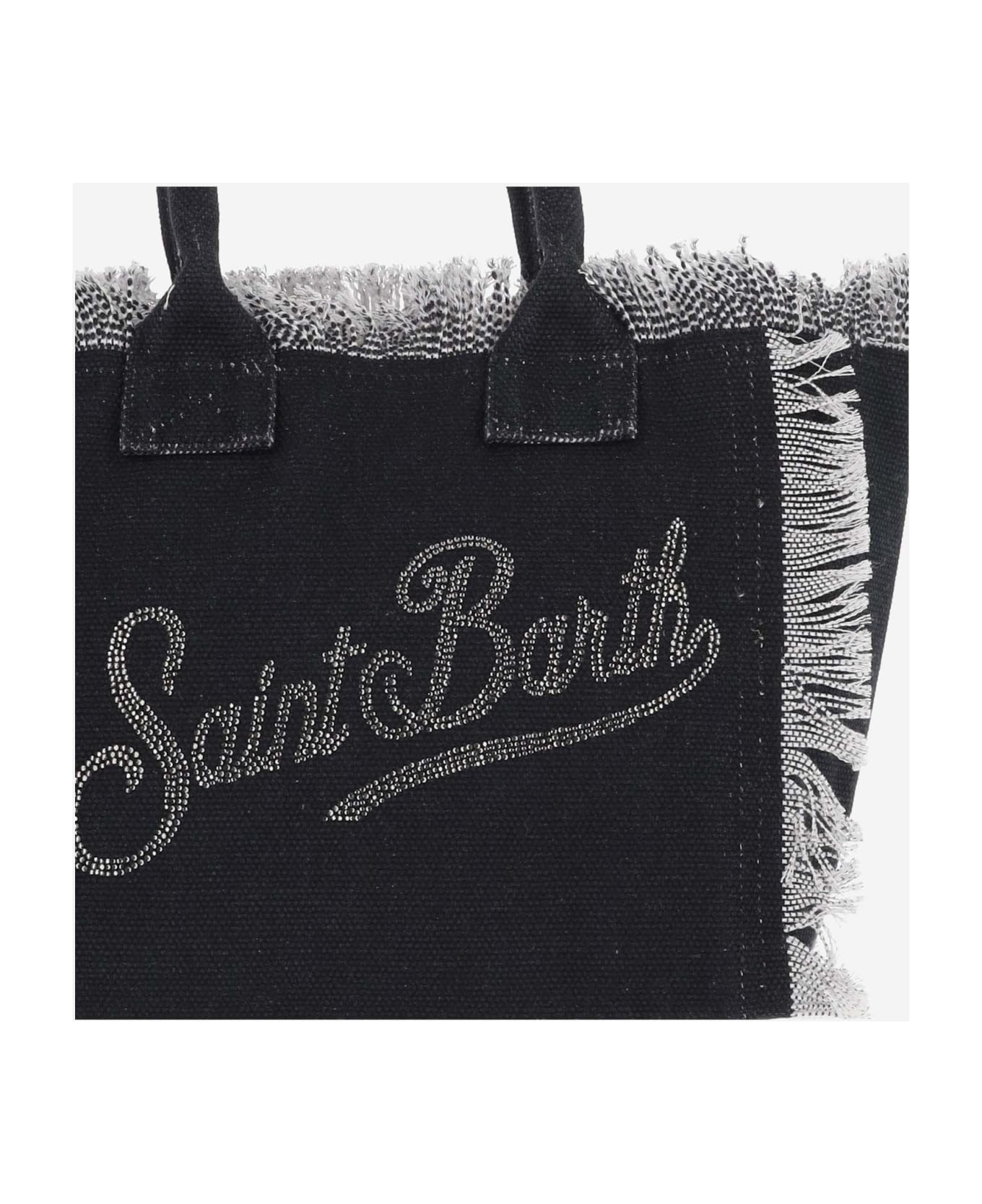 MC2 Saint Barth Colette Tote Bag With Logo - Denim