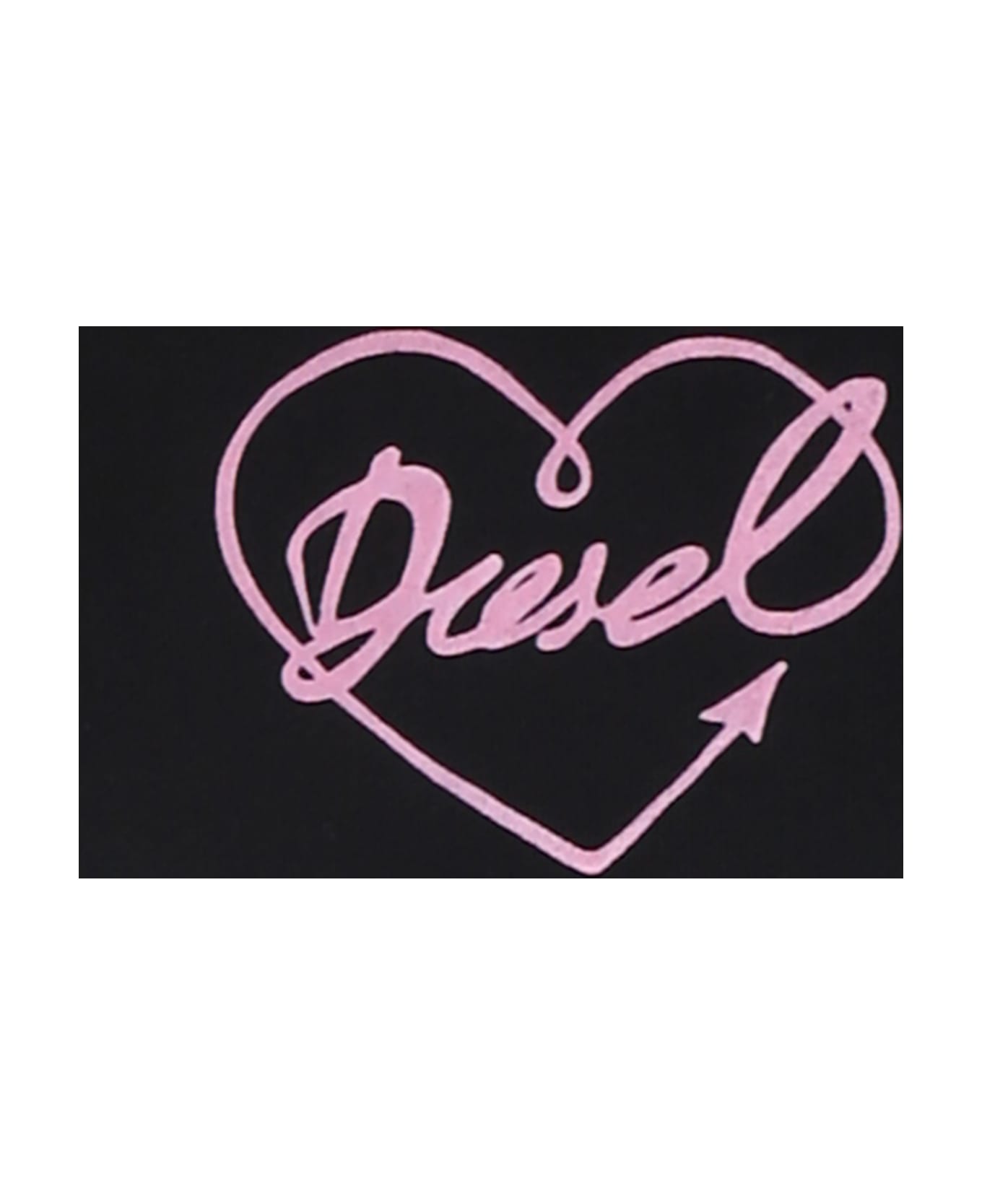 Diesel Black Dress For Girl - Black