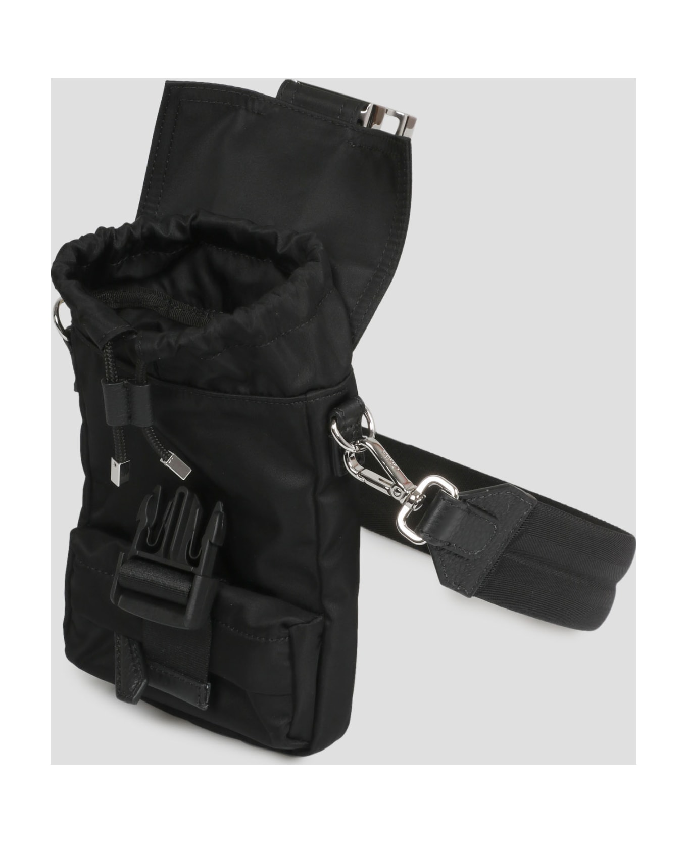 Fendi Ness Mini Backpack - Black