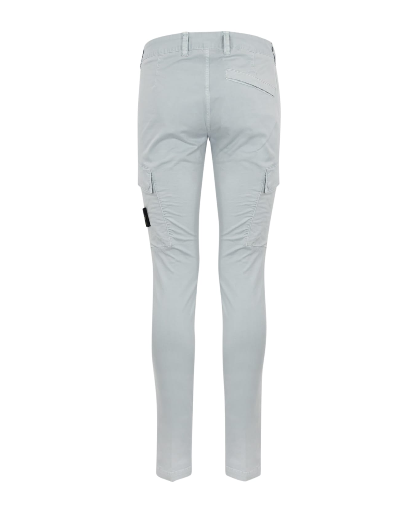 Stone Island Cargo Trousers 30604 Old Treatment - Sky blue ボトムス