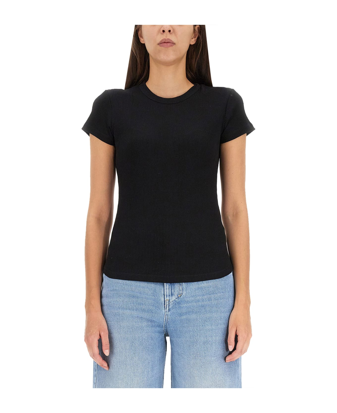 Isabel Marant Cotton T-shirt - NERO