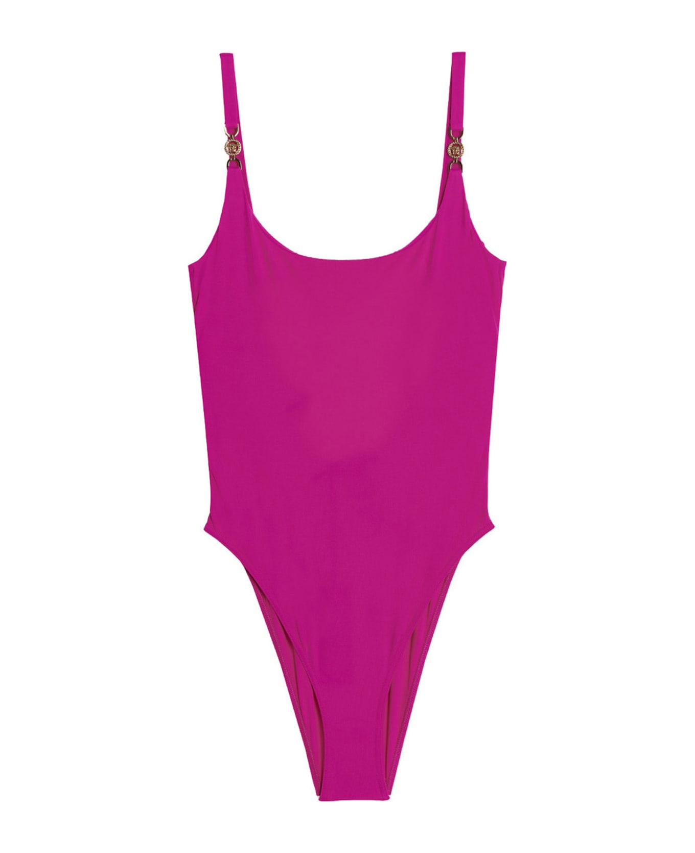 Versace 'medusa' Swimsuit - Fuchsia