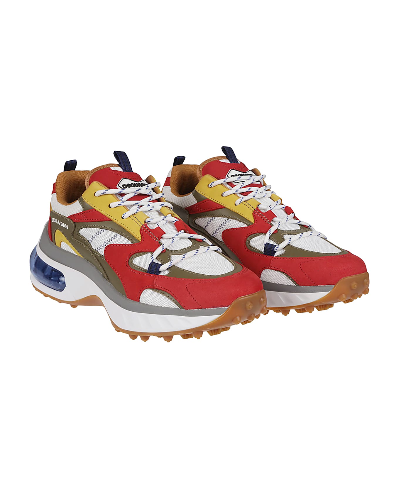 Dsquared2 Bubble Sneakers - Giallo/verde/rosso