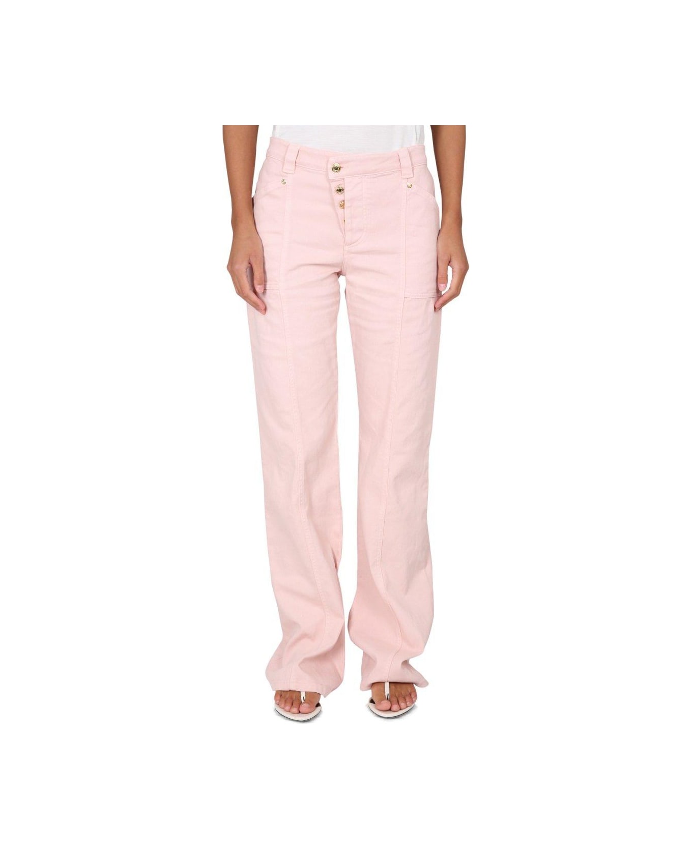 Tom Ford Flared Denim Jeans - PINK