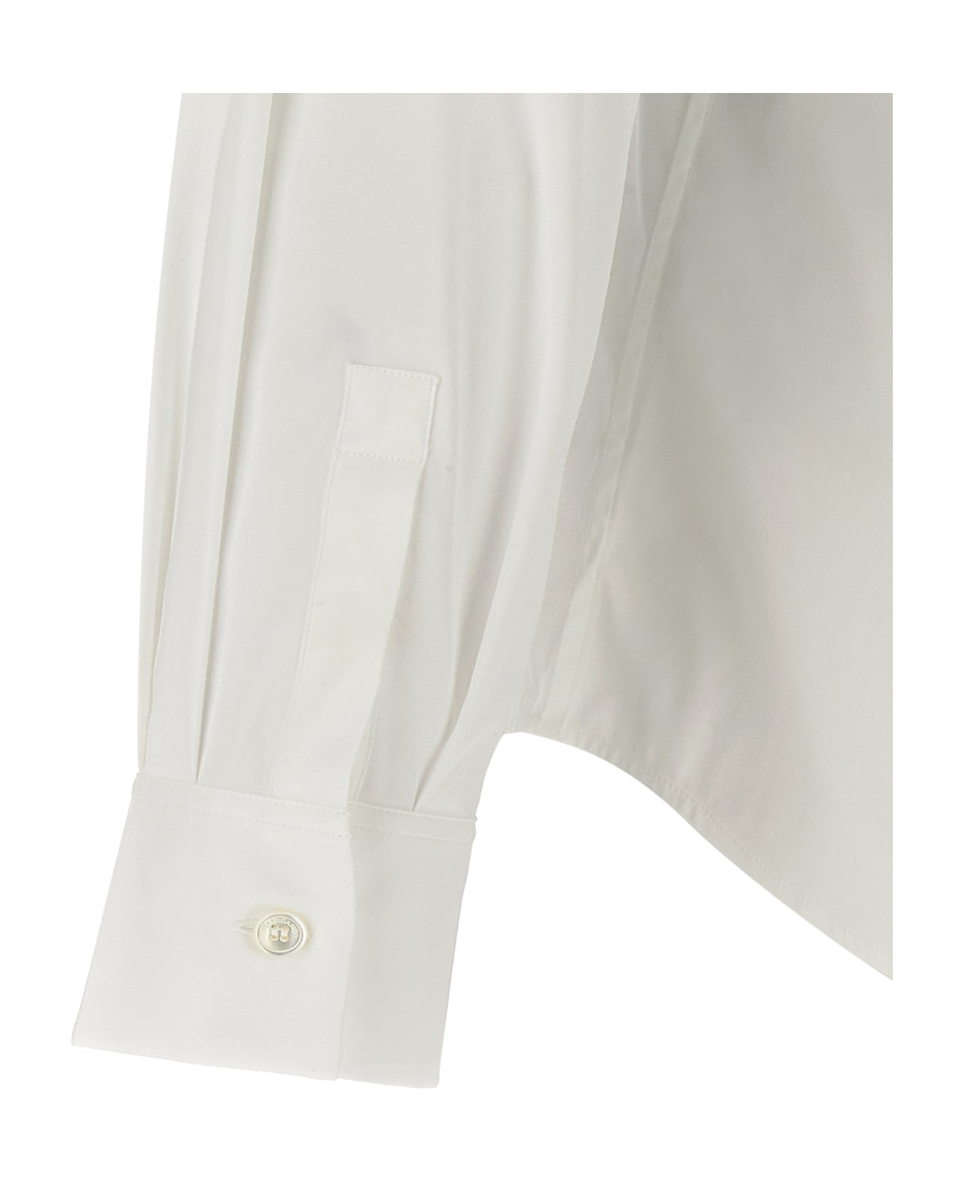 Ferragamo Poplin Shirt - White