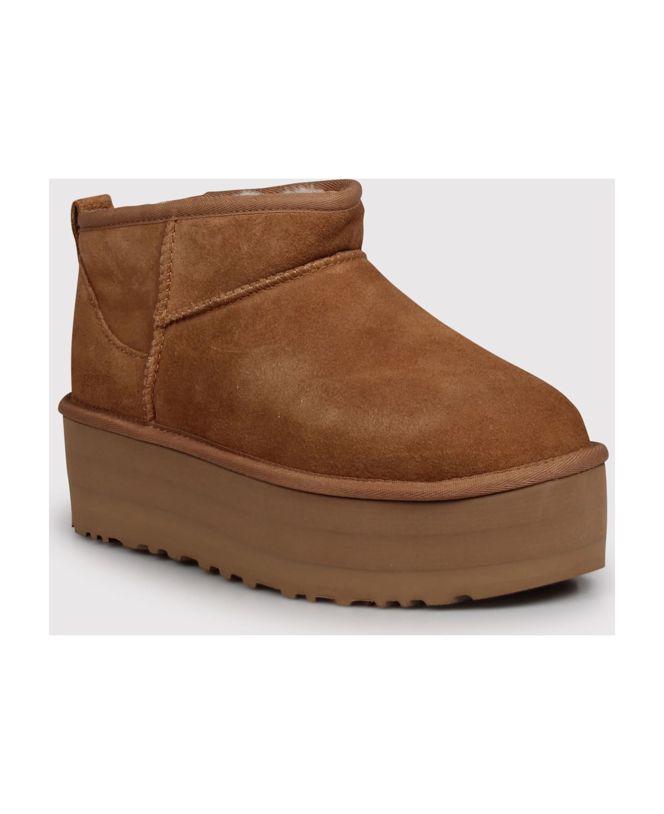 UGG Classic Ultra Mini Ankle Boots - Brown