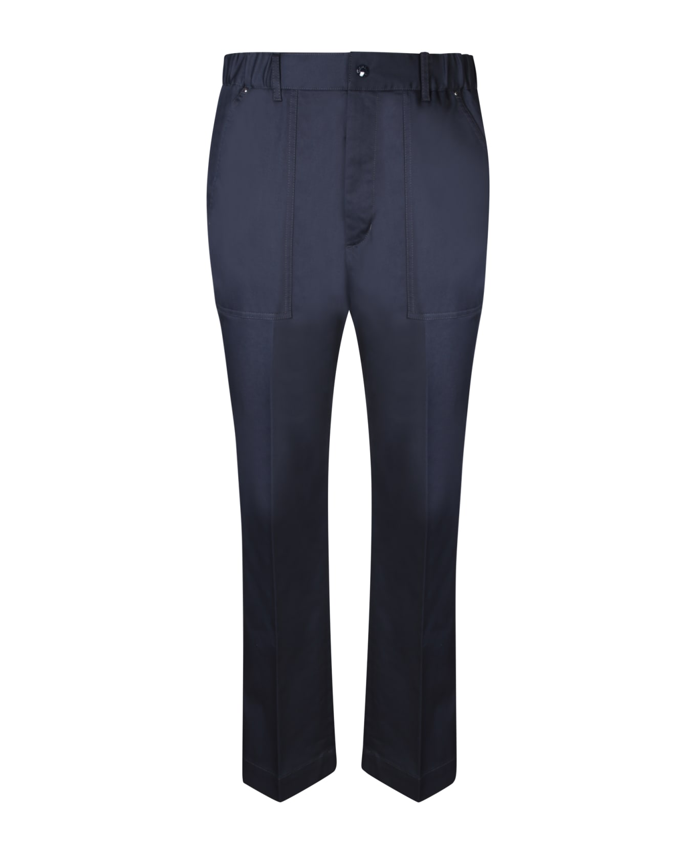 Moncler Blue Chino Pants - Blue