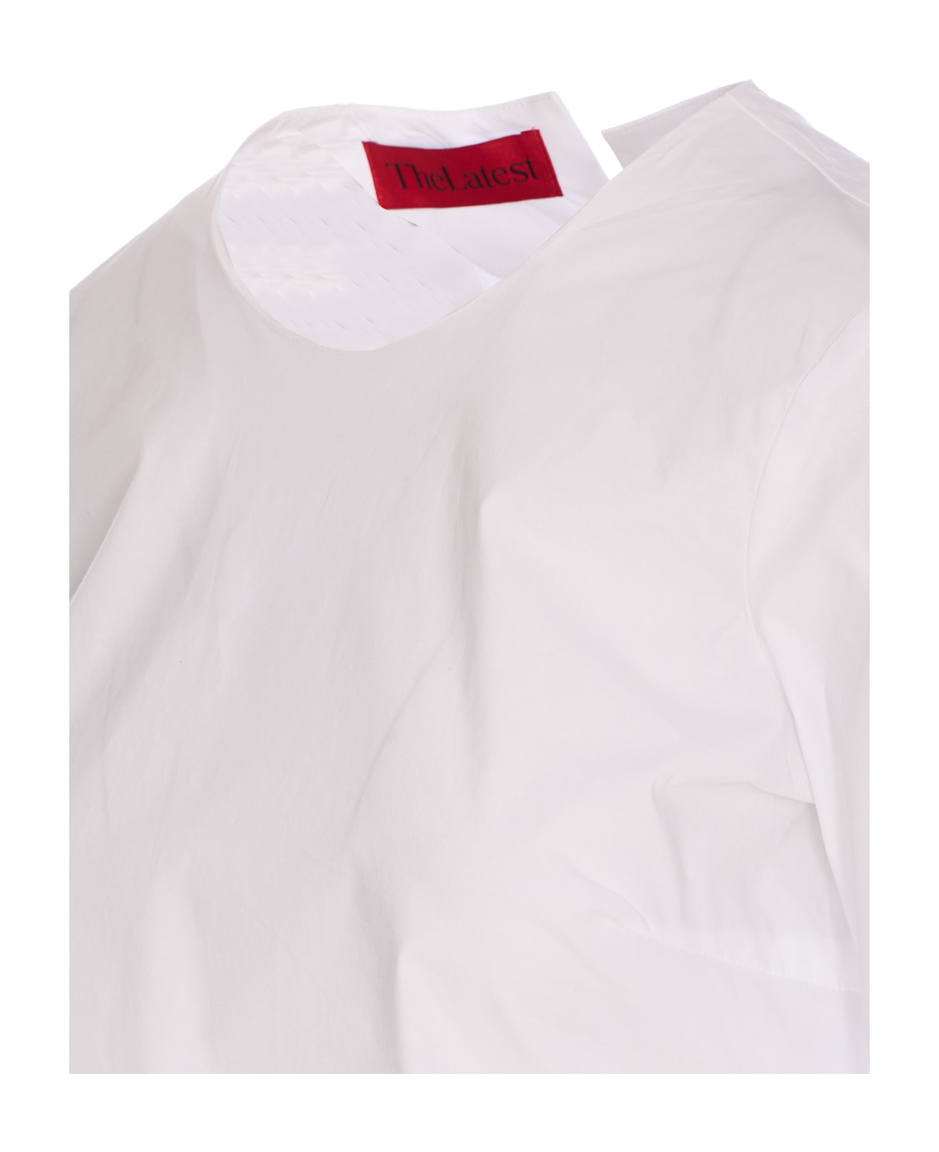 TheLatest Terry Long Sleeves Shirt - White