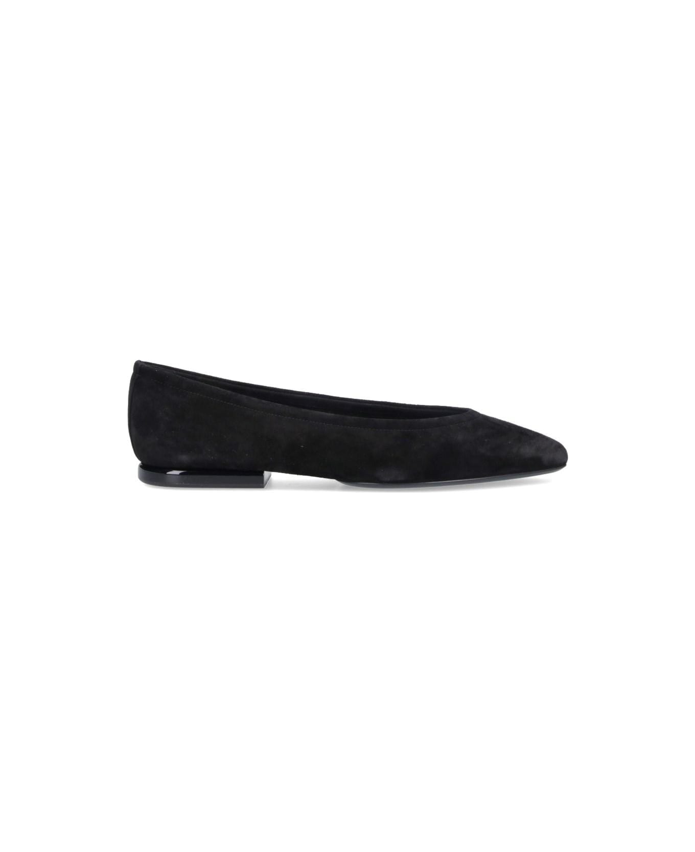 Loro Piana Primula Ballet Flats - Black