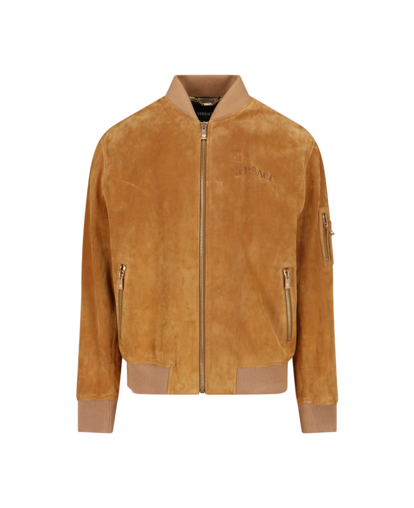 Versace Bomber Jacket - Brown