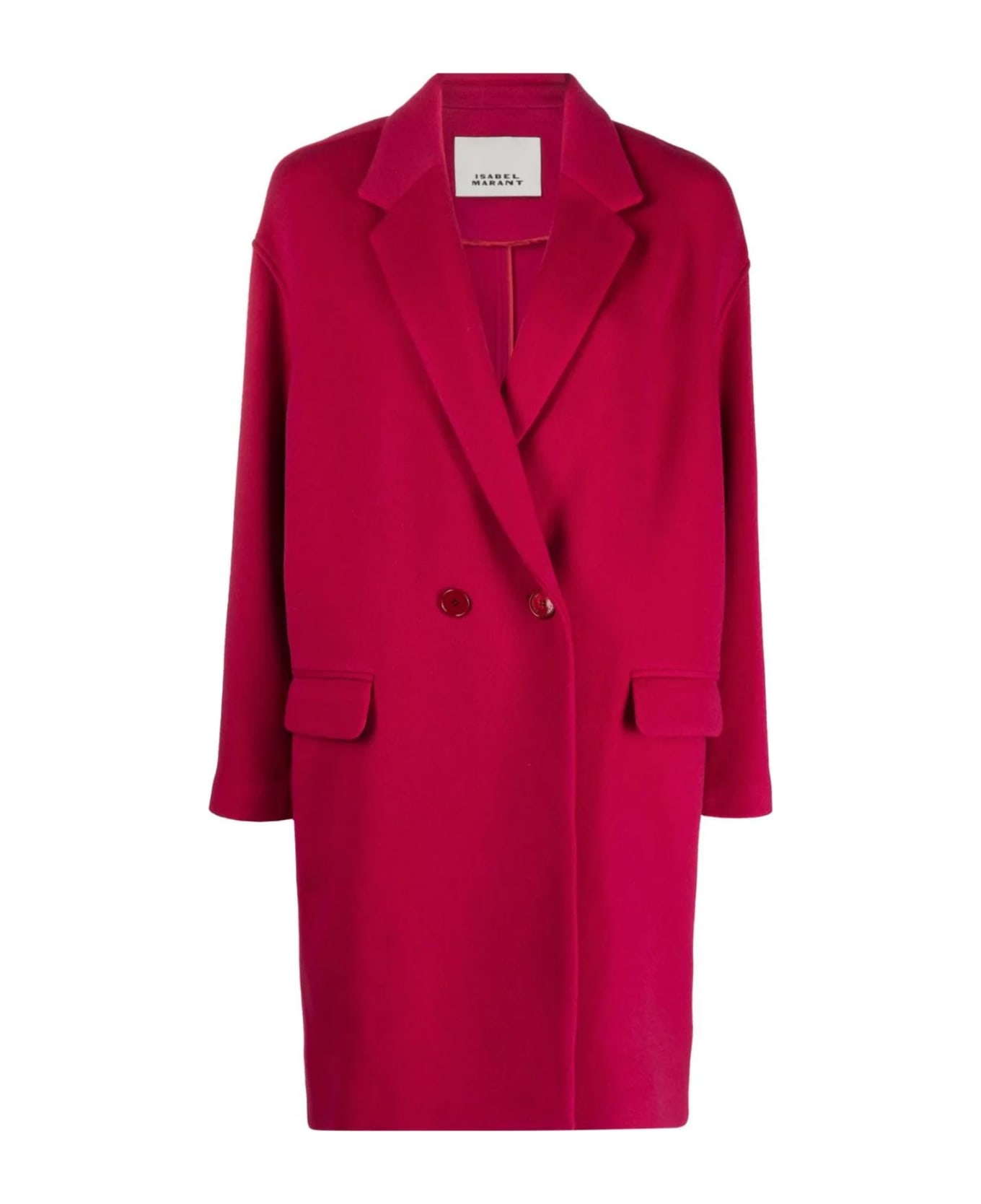 Isabel Marant Double-breasted Coat - Pink