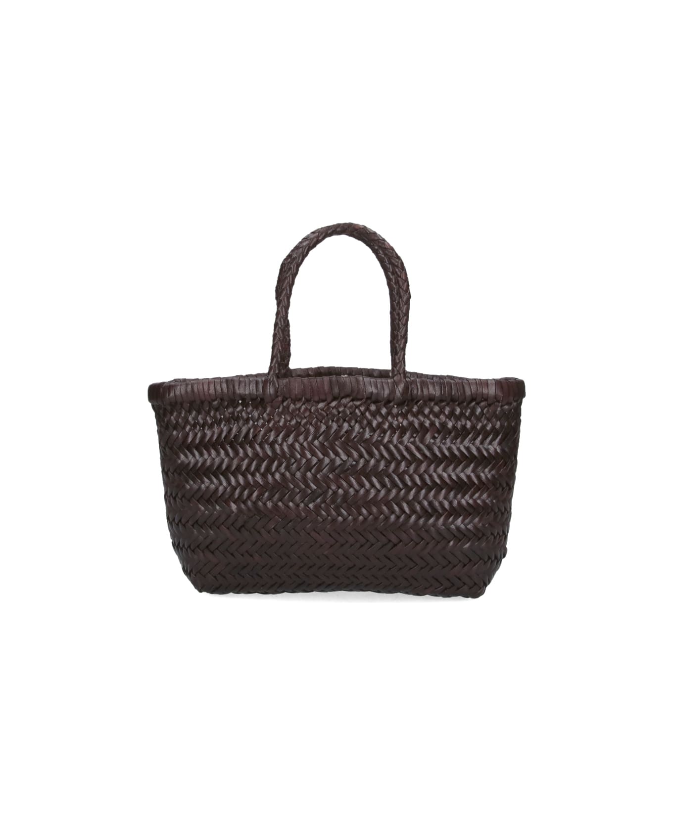 Dragon Diffusion 
flat Gora
 Tote Bag - BROWN