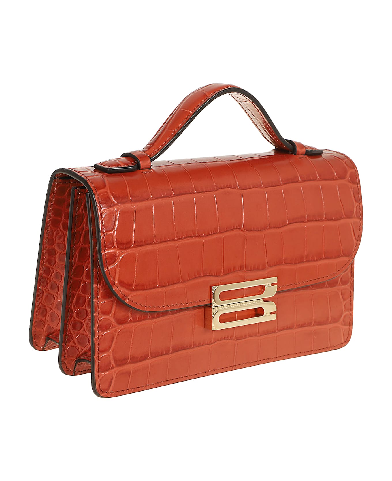 Victoria Beckham The Mini Dorian Bag - Brick Red