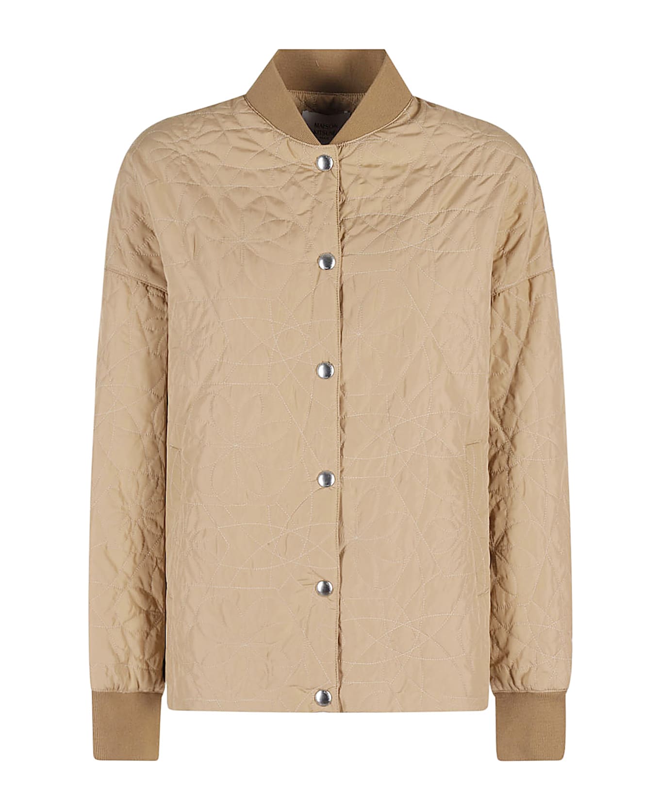 Maison Kitsuné Quilted Blouson - Chino Beige