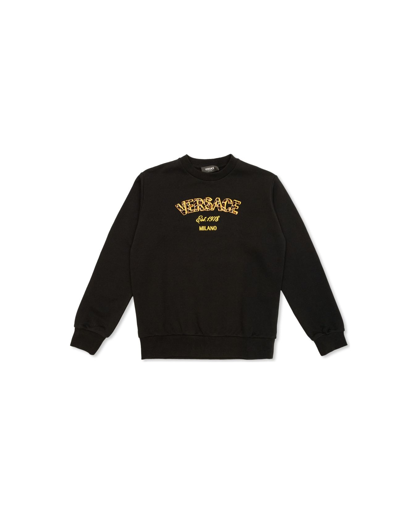 Versace Black Unisex Sweatshirt - Black