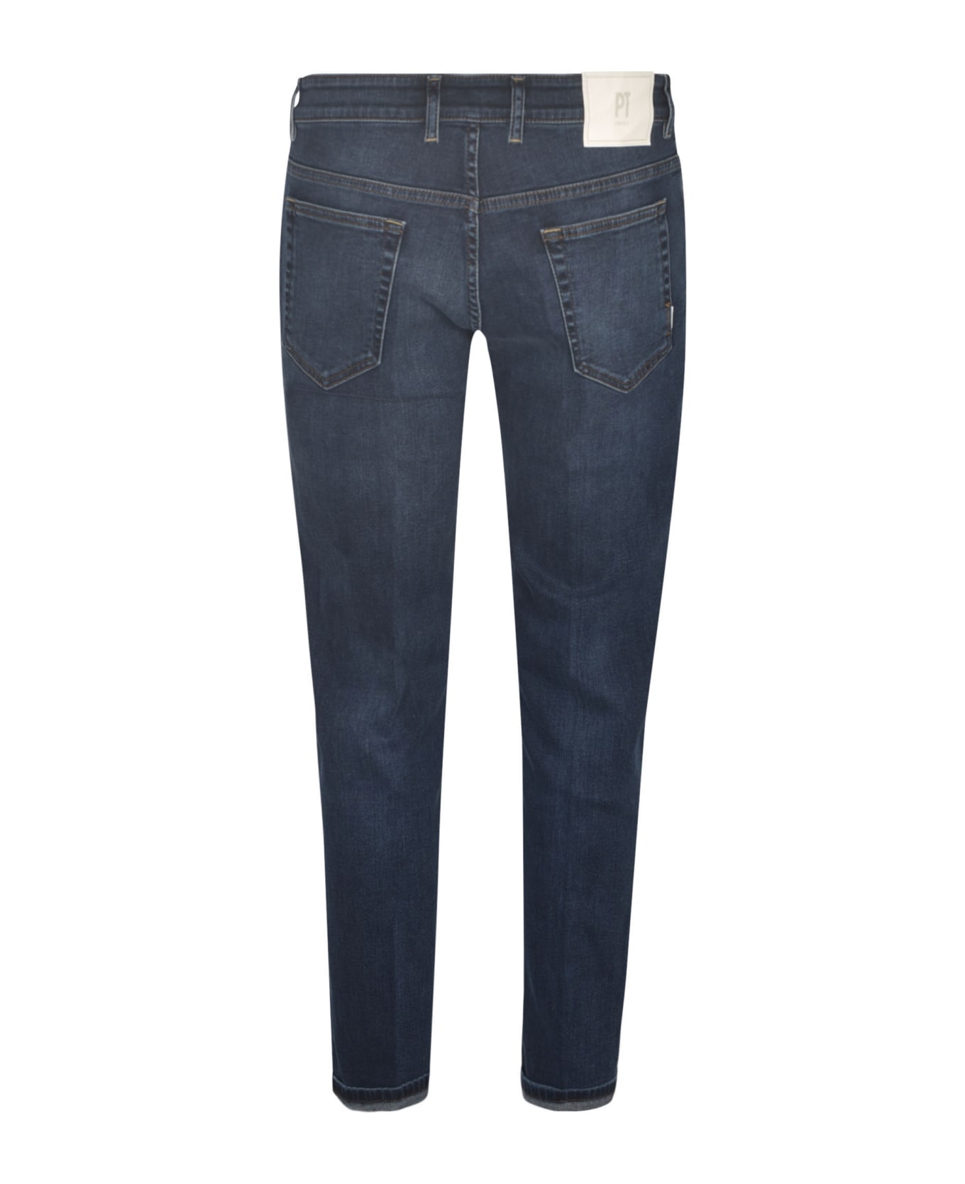 PT01 Fitted Buttoned Jeans