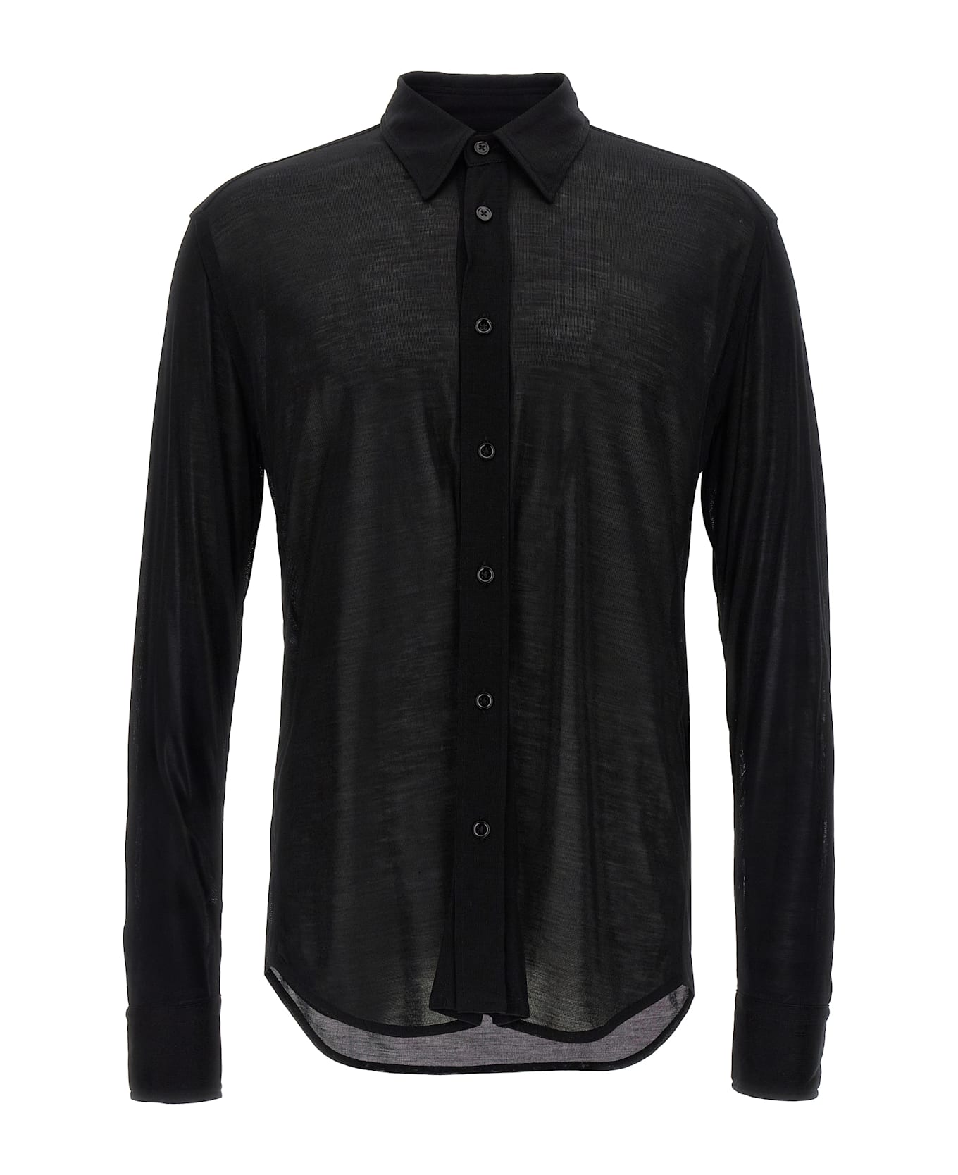 Tom Ford Knitted Shirt - Black  
