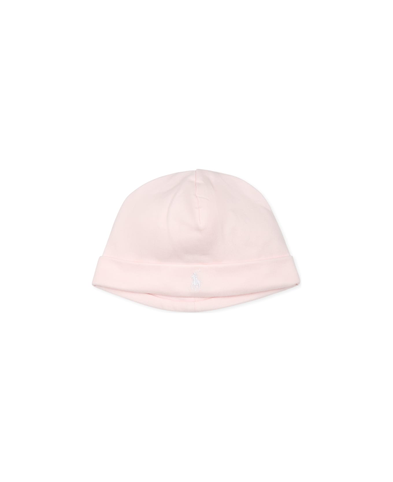 Ralph Lauren Pink Hat With Logo - Pink