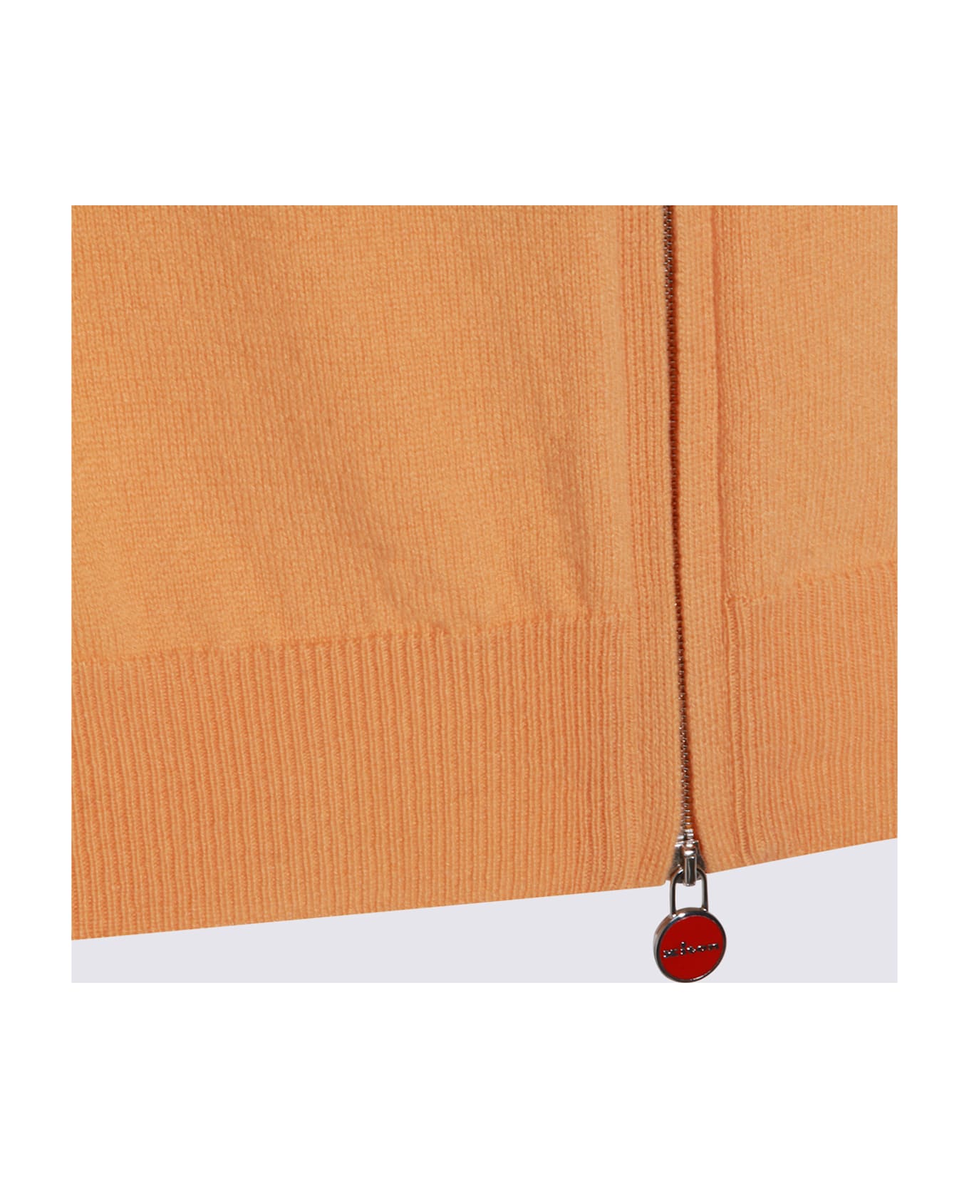 Kiton Light Orange Cashmere Knitwear - Arancio MELONE