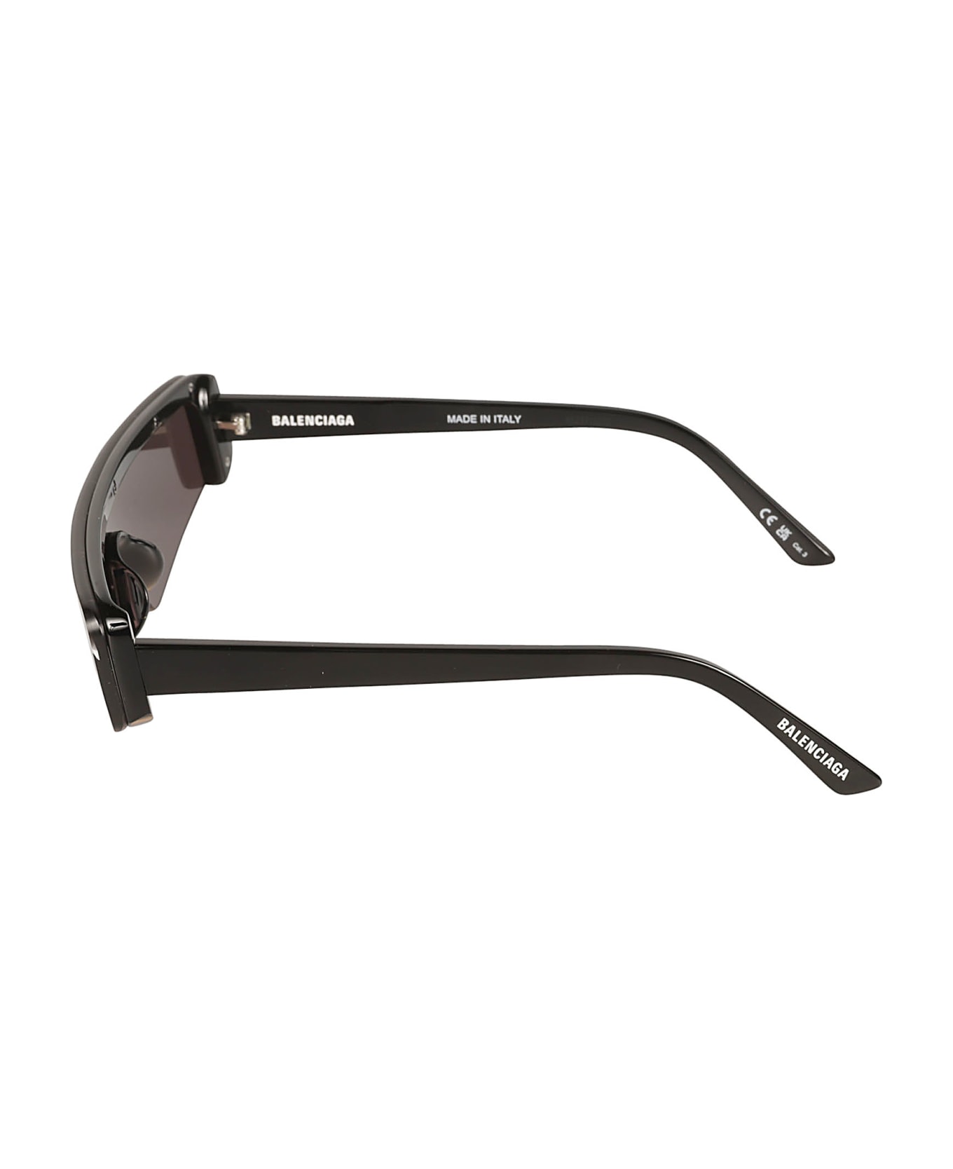 Balenciaga Eyewear Ski-style Sunglasses - Black/Grey サングラス
