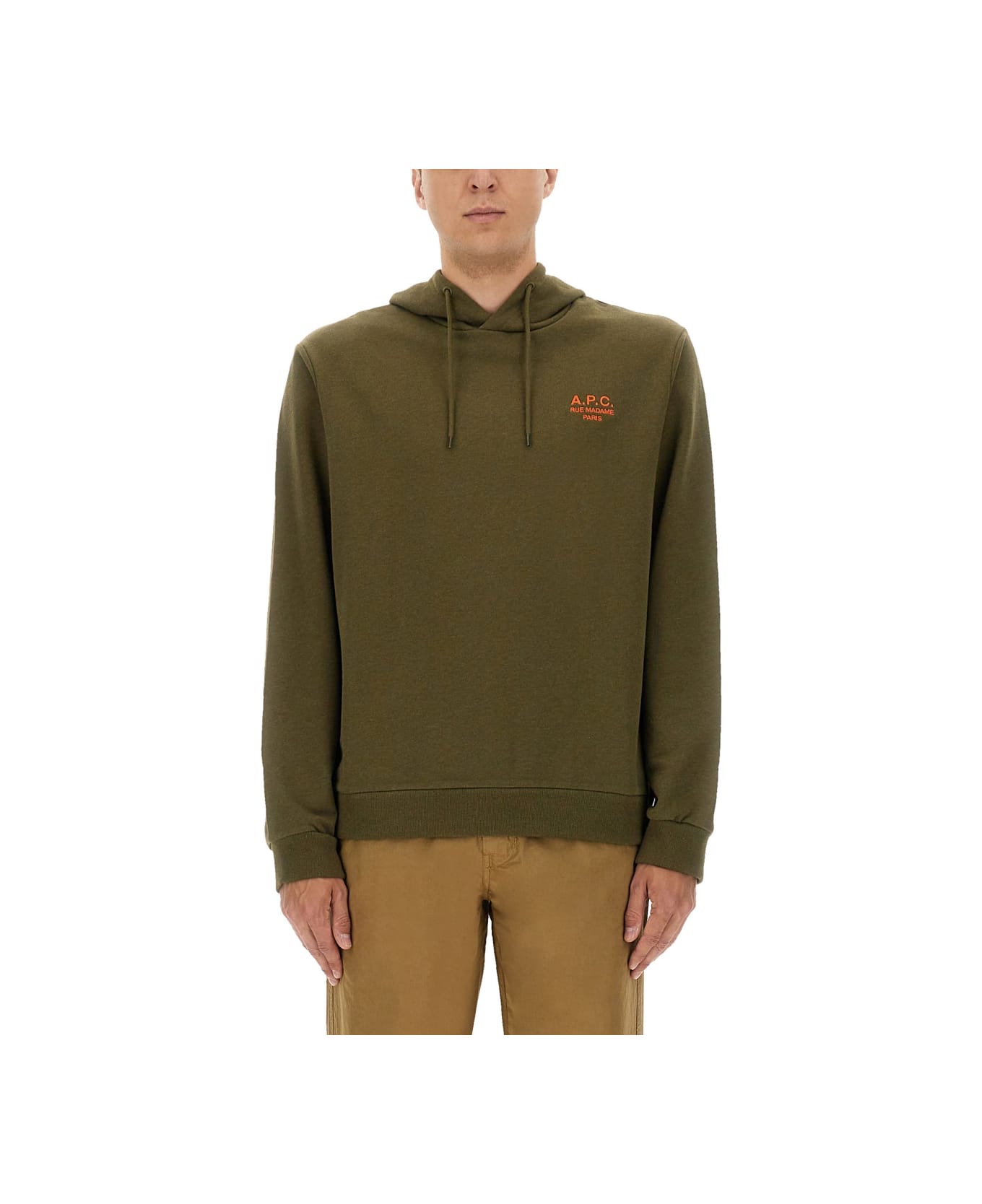 A.P.C. Standard Hoodie - GREEN