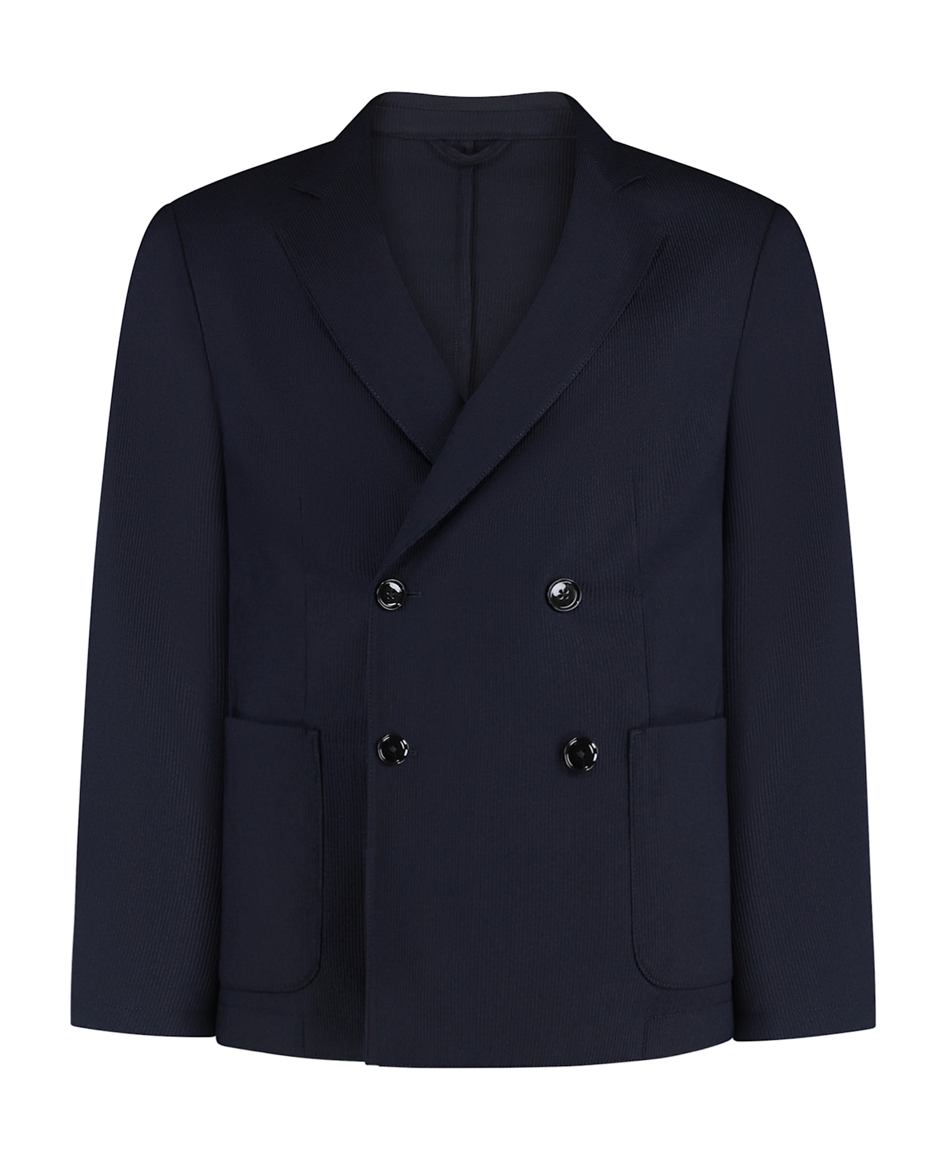 Hugo Boss Virgin Wool Two-piece Suit - blue