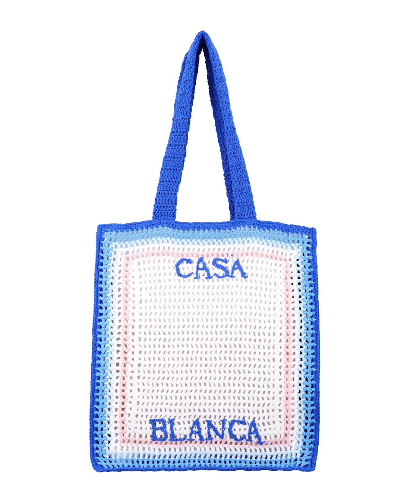 Casablanca Crochet Bag - Blue Gradient